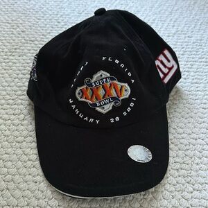 Super Bowl XXXV hat giants ravens